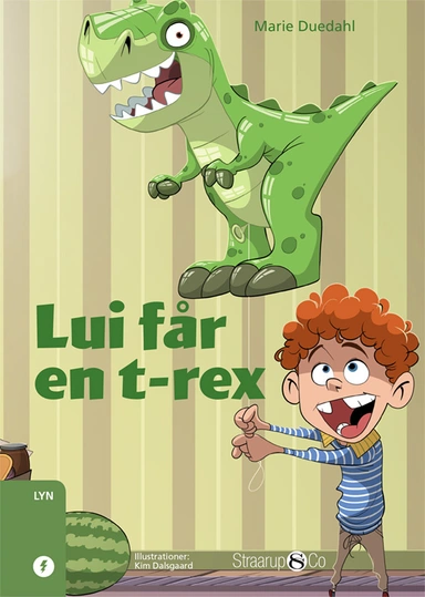 Lui får en t-rex
