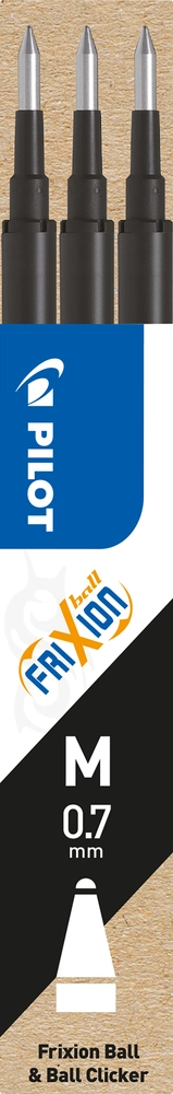 REFILL FRIXION CLICKER 0,7 3STK