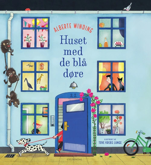 Billede af Huset med de blå døre