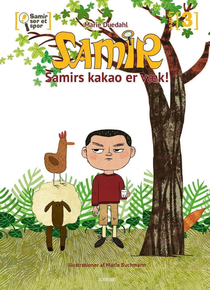 Billede af Samir ser et spor - Samirs kakao er væk