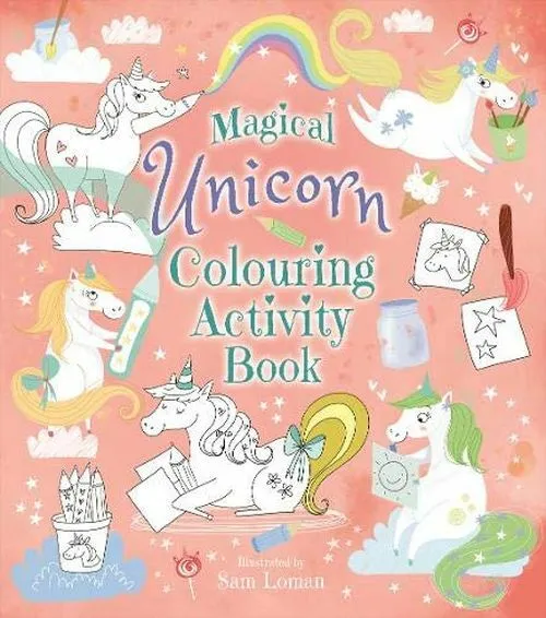 Billede af Magical Unicorn Colouring Activity Book