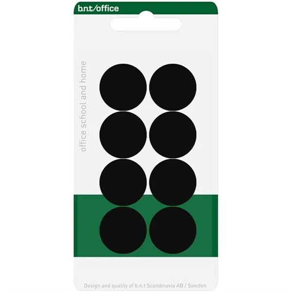 Magneter runde 20 mm sort billede