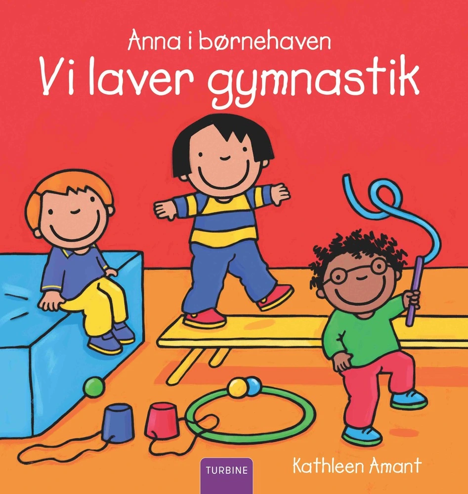 Billede af Anna i børnehaven - Vi laver gymnastik