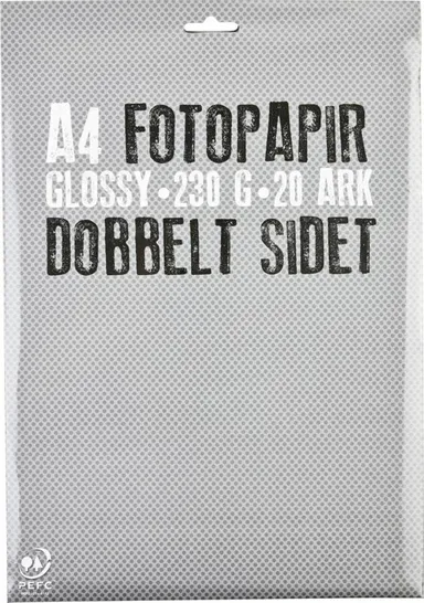 FOTOPAPIR DB.S. A4 230G M. 20 ARK