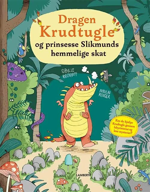 Billede af Dragen Krudtugle og prinsesse Slikmunds hemmelige skat