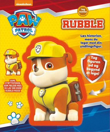 Nickelodeon Paw Patrol Rubble - Figur og historie