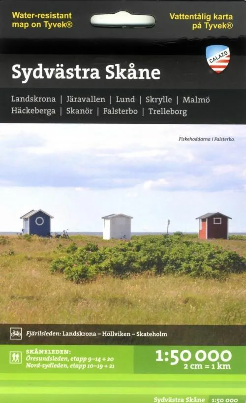 Billede af Sydvästra Skåne : 1:50 000
