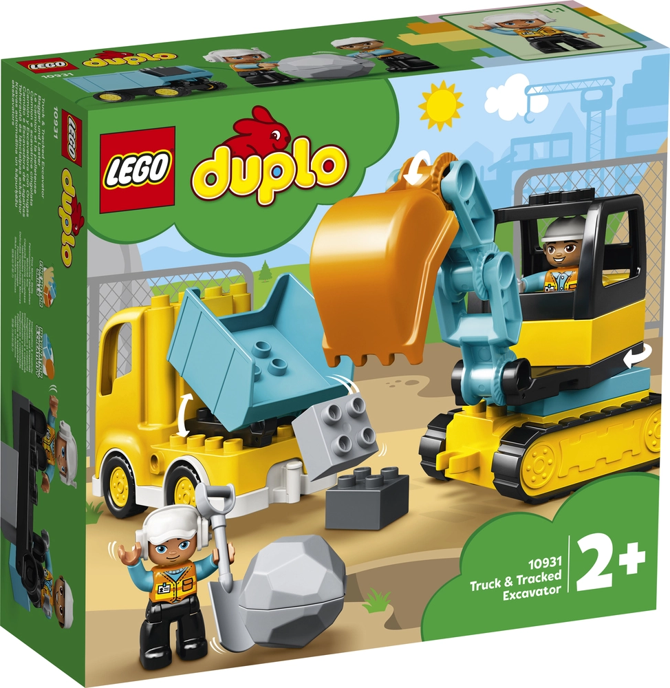 #3 - 10931 LEGO DUPLO Town Lastbil og gravemaskine på larvefødder