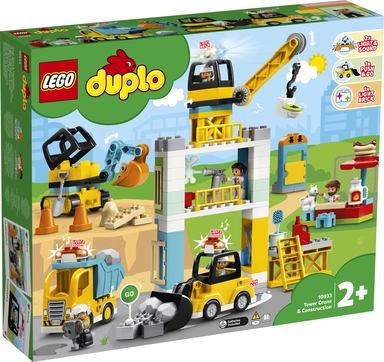 10933 LEGO DUPLO Town Byggeplads med tårnkran