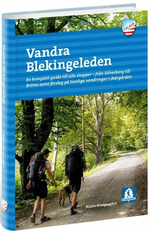 Billede af Vandra Blekingeleden : en komplett guide till alla etapper - från Sölvesborg till Bröms