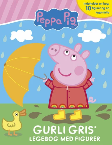 Peppa Pig - Gurli Gris' legebog - med 10 figurer og legemåtte (Busy Book)