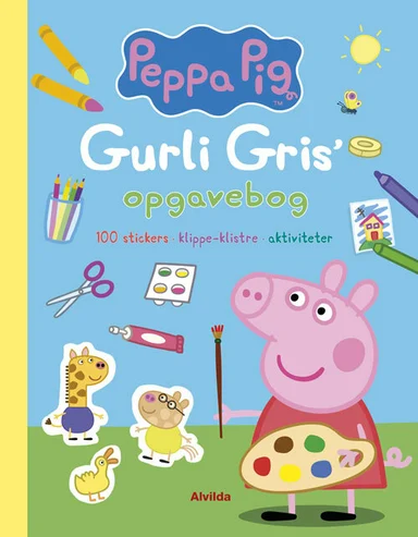 Peppa Pig - Gurli Gris’ opgavebog (100 stickers, klippe-klistre, aktiviteter)