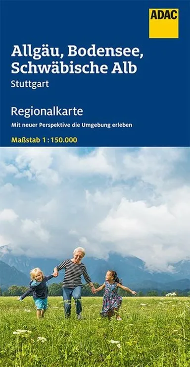 ADAC Regionalkarte: Blatt 15: Allgäu, Bodenseen