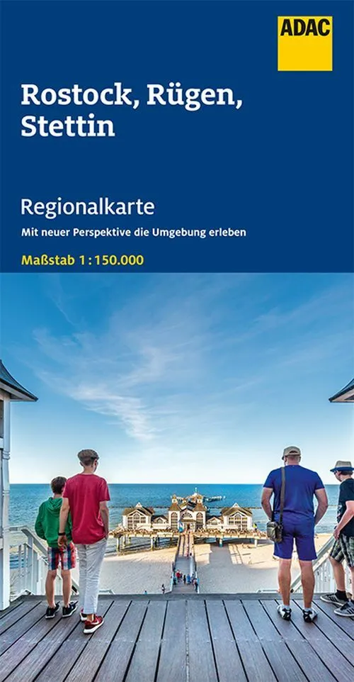 Billede af ADAC Regionalkarte: Blatt 3: Rostock, Rügen, Stettin