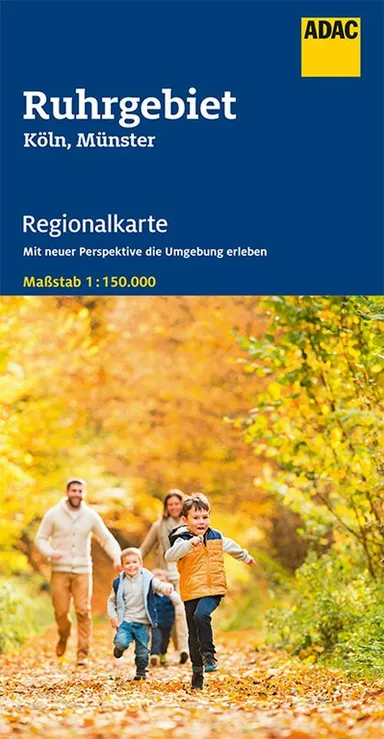 ADAC Regionalkarte: Blatt 7: Ruhrgebiet, Köln, Münster