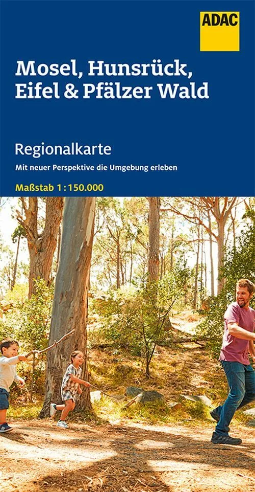 Billede af ADAC Regionalkarte: Blatt 11: Mosel, Hunsrück & Pfälzerwald