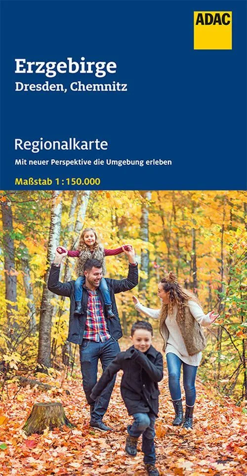 Billede af ADAC Regionalkarte: Blatt 10: Dresden, Chemnitz