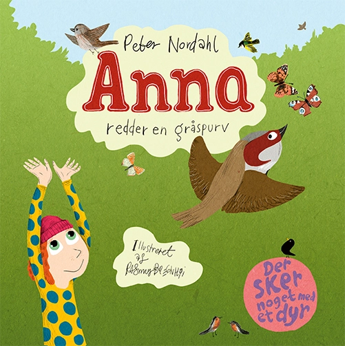 Billede af Anna redder en gråspurv