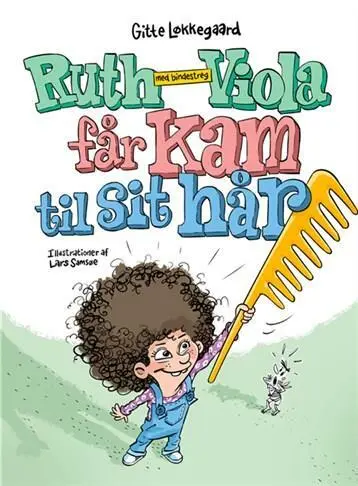 Billede af Ruth-Viola med bindestreg får kam til sit hår