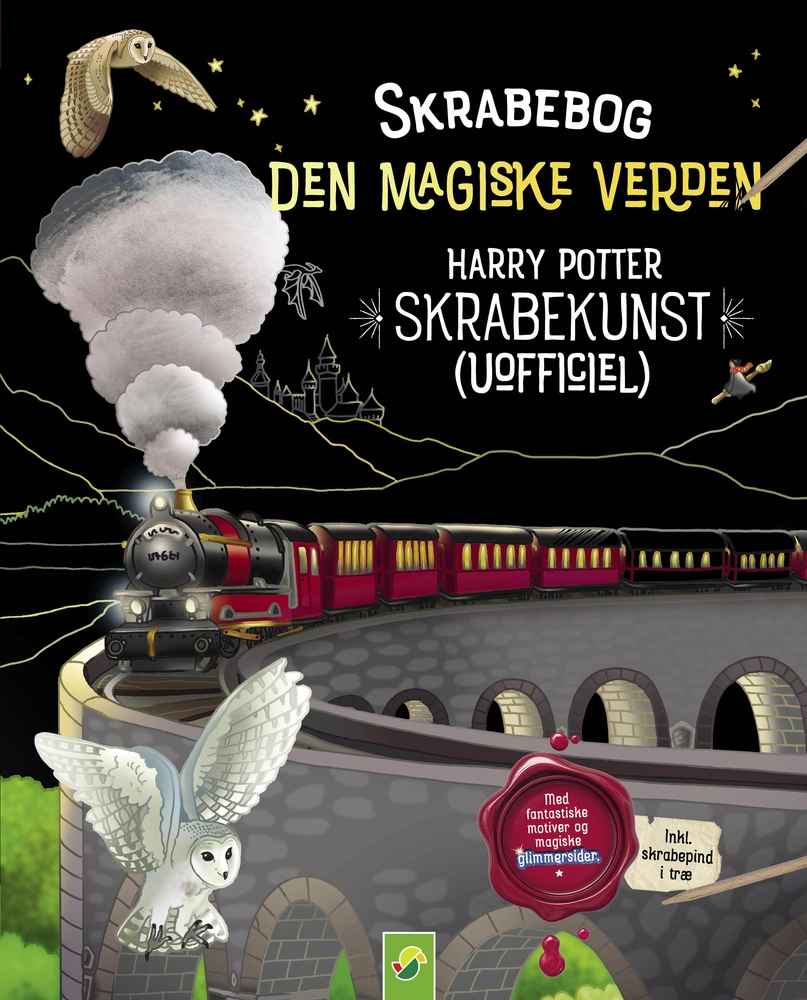 Billede af MAGISK VERDEN HARRY POTTER SKRABEKUNST (UOFFICIEL)