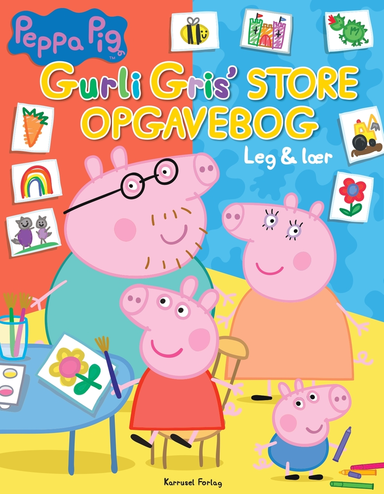 Peppa Pig - Gurli Gris' store opgavebog - Leg og lær