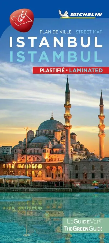 Billede af Istanbul Street Map Laminated