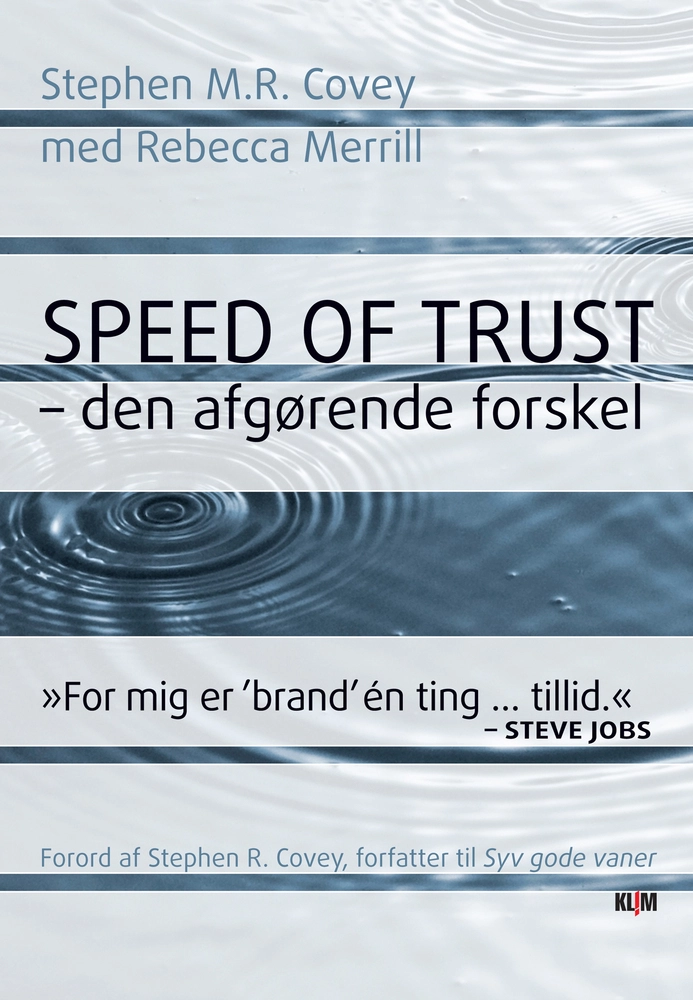 Speed Of Trust