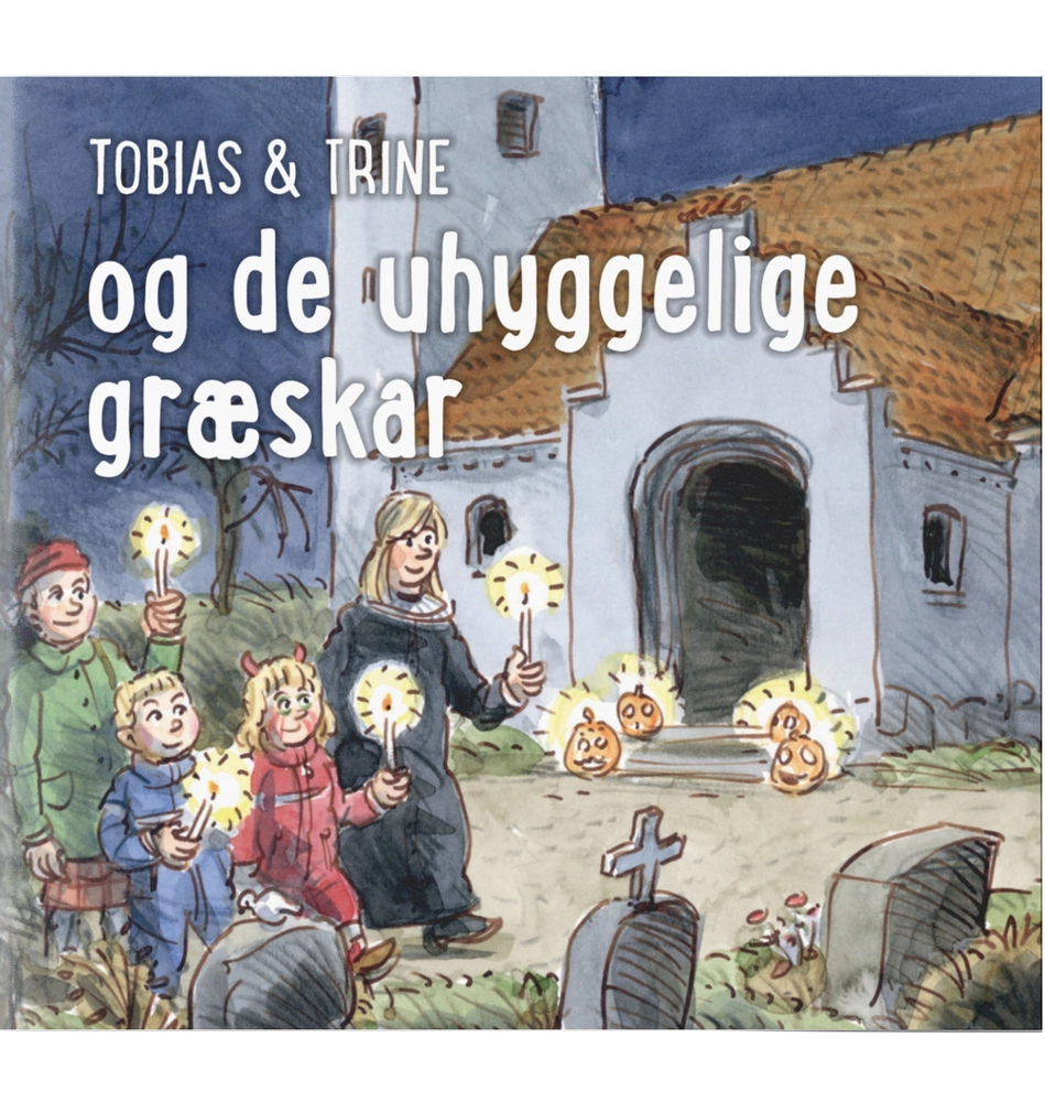 Billede af Tobias & Trine og de uhyggelige græskar