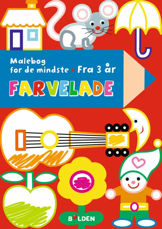 Billede af Farvelade - malebog for de mindste - fra 3 år