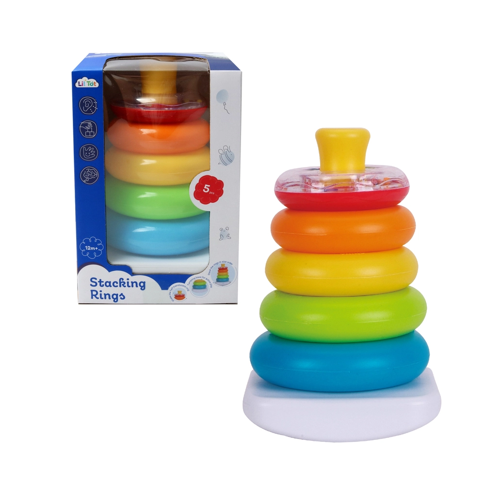 Lil'Tot Stabeltårn Med 5 Ringe