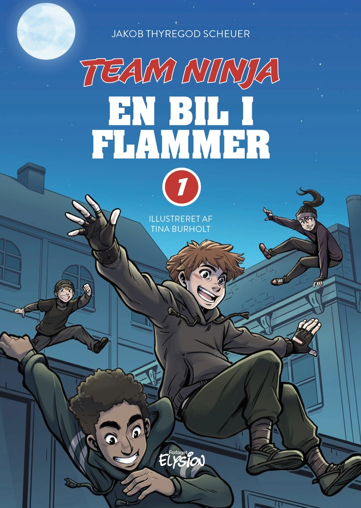 Billede af En bil i flammer