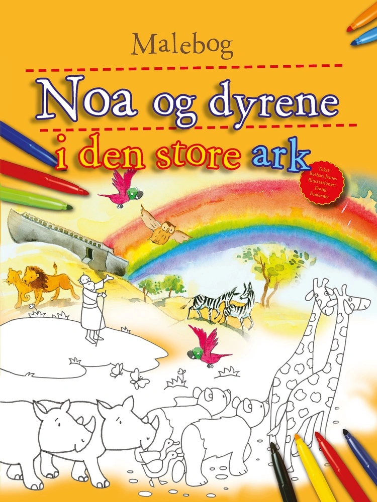 Billede af Noa og dyrene i den store ark