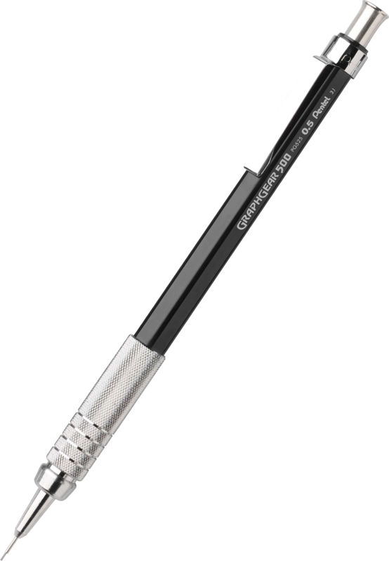 Pencil Pentel pg525 graphgear 0,5mm sort