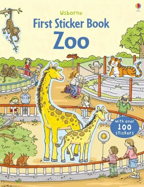First Sticker Book Zoo