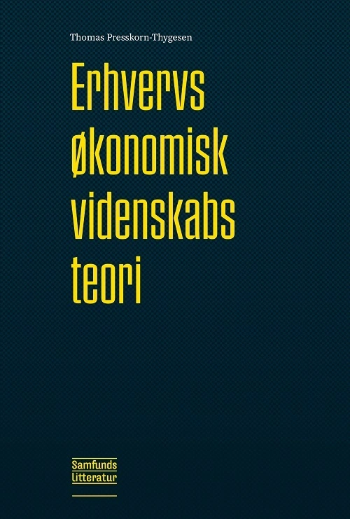 Billede af Erhvervsøkonomisk videnskabsteori