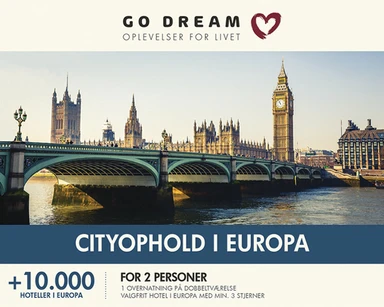 GO DREAM Cityophold i Europa