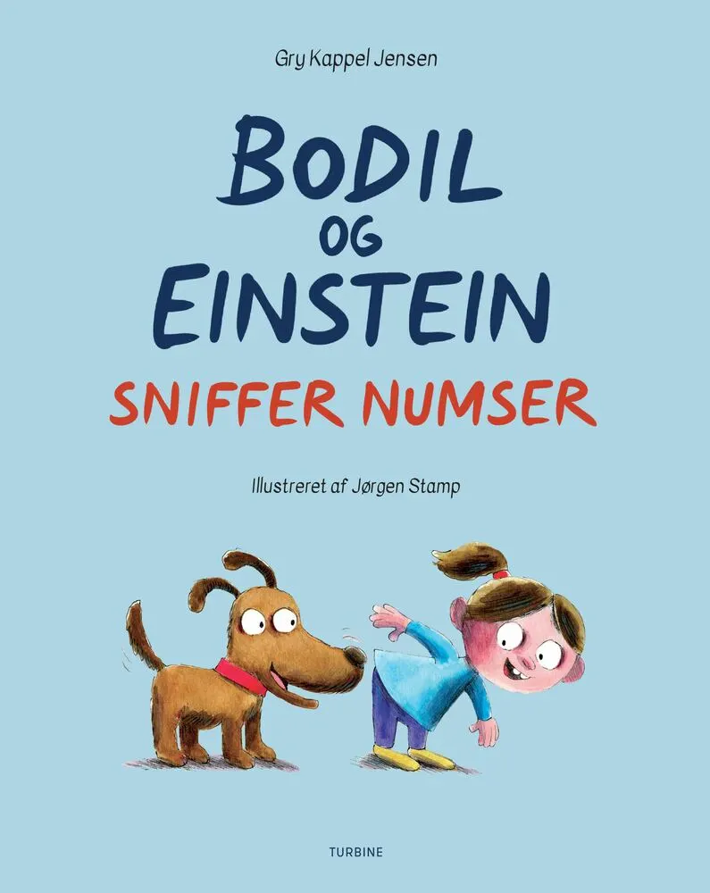 Billede af Bodil og Einstein sniffer numser
