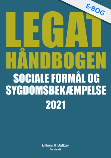 Legathåndbogen Sociale formål og sygdomsbekæmpelse 2021