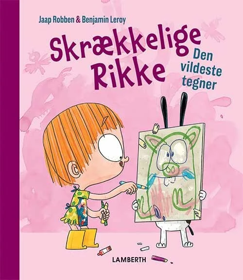 Billede af Skrækkelige Rikke - Den vildeste tegner