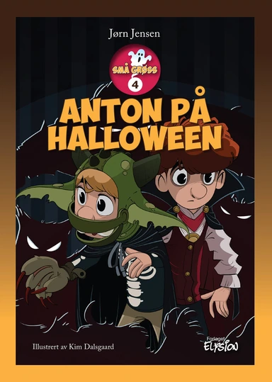 Anton på halloween