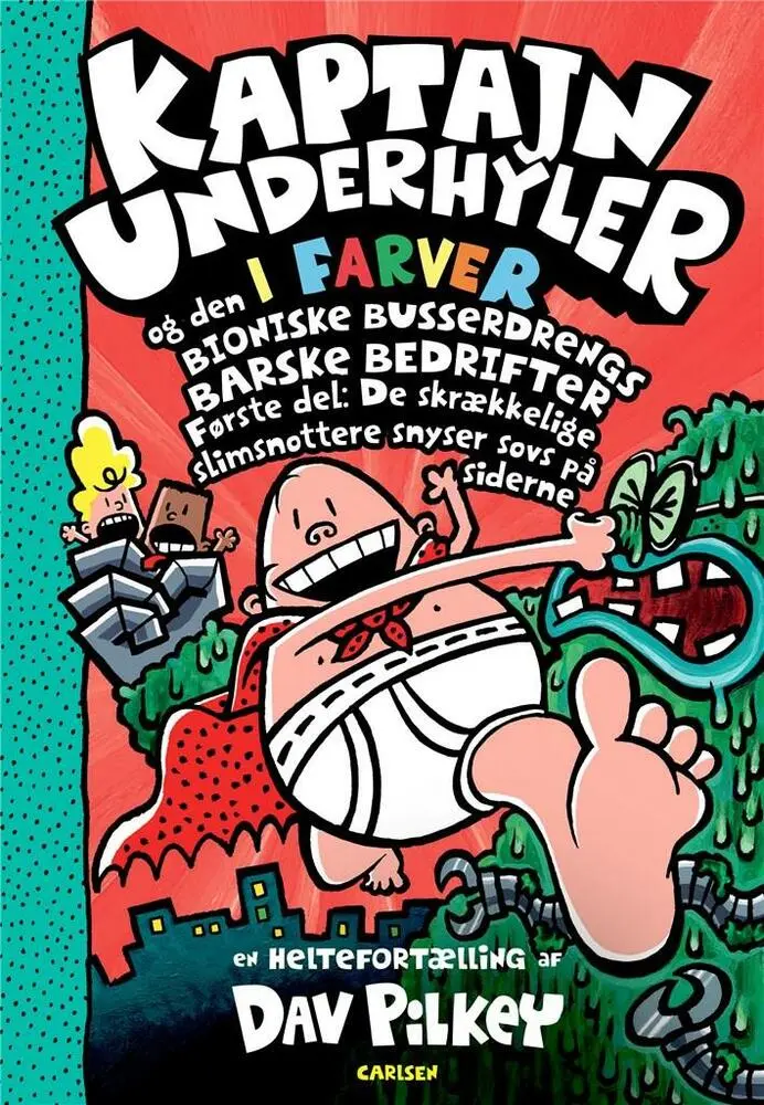 Billede af Kaptajn Underhyler i farver (6) - Kaptajn Underhyler og den bioniske bussedrengs