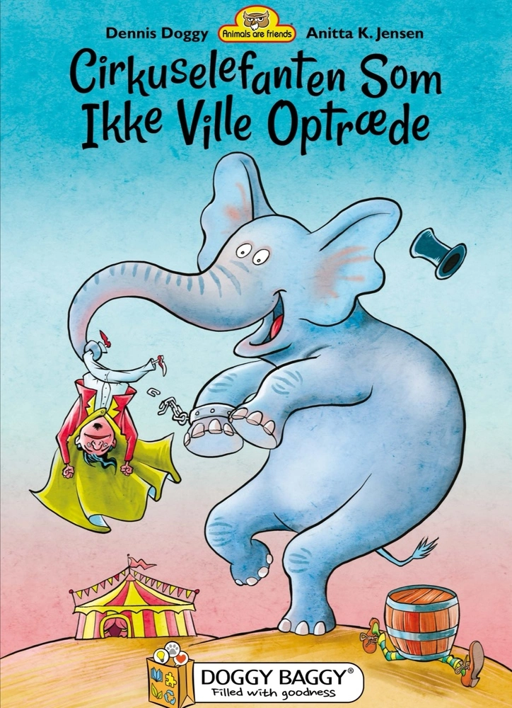 Billede af Cirkuselefanten, som ikke ville optræde