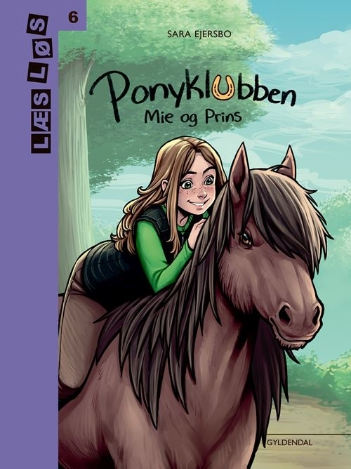 Billede af Ponyklubben. Mie og Prins