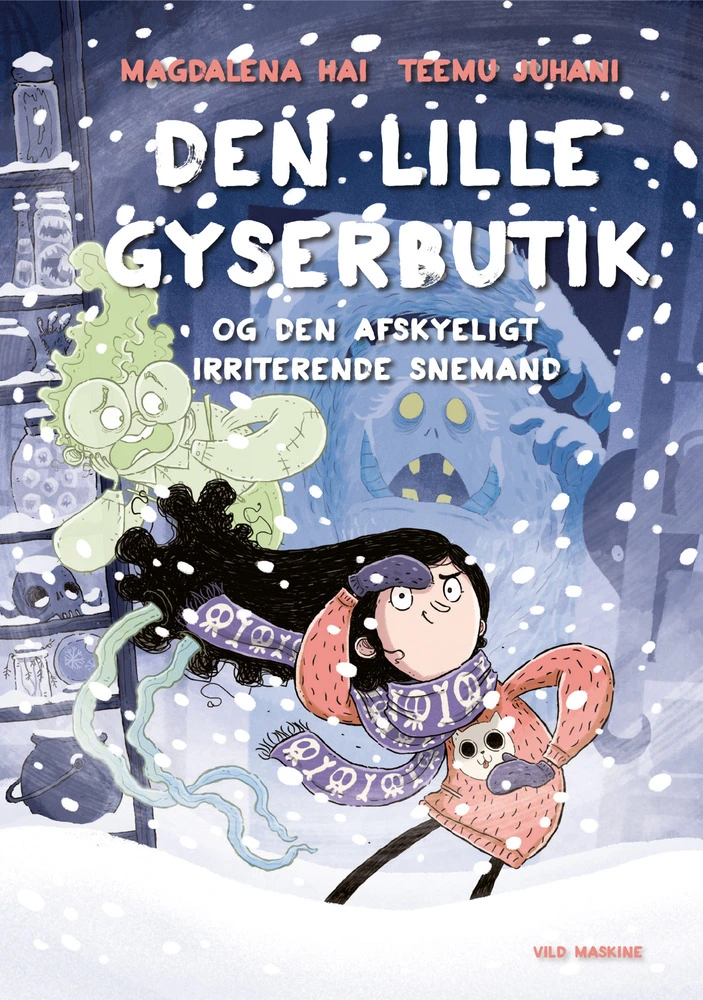 Billede af Den lille gyserbutik og den afskyeligt irriterende snemand