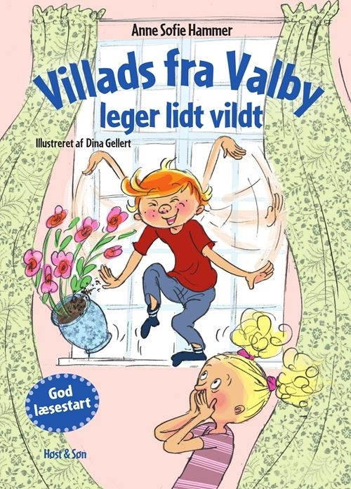 Billede af Villads fra Valby leger lidt vildt