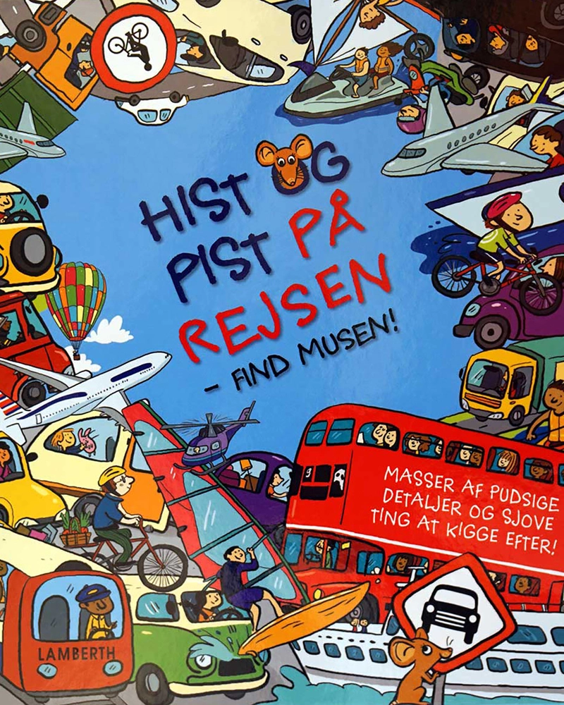 Hist og pist på rejsen - Find musen!