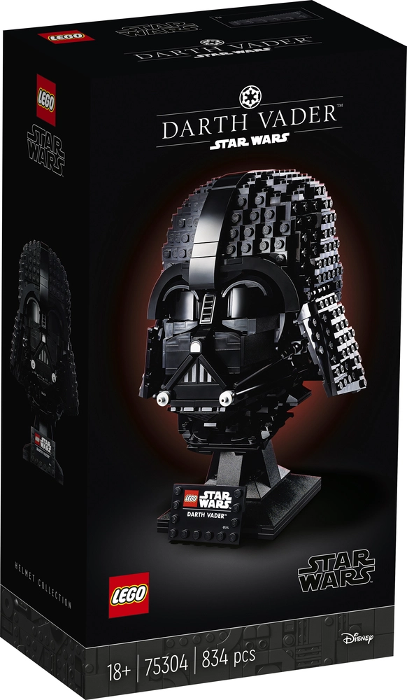 9: 75304 LEGO Star Wars Darth Vaders hjelm