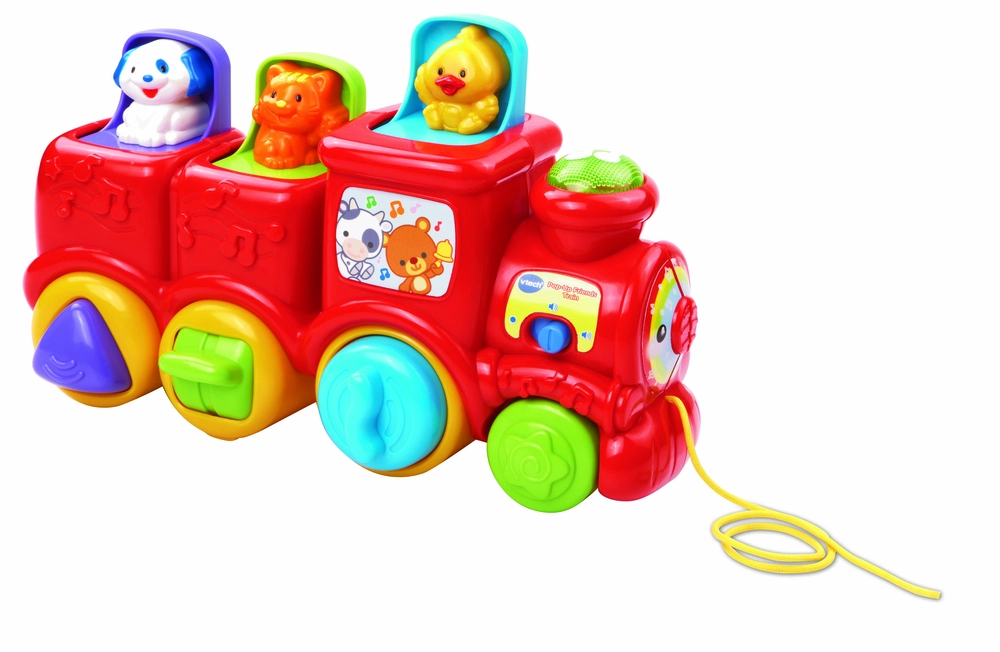 Vtech Baby tog med pop op venner billede