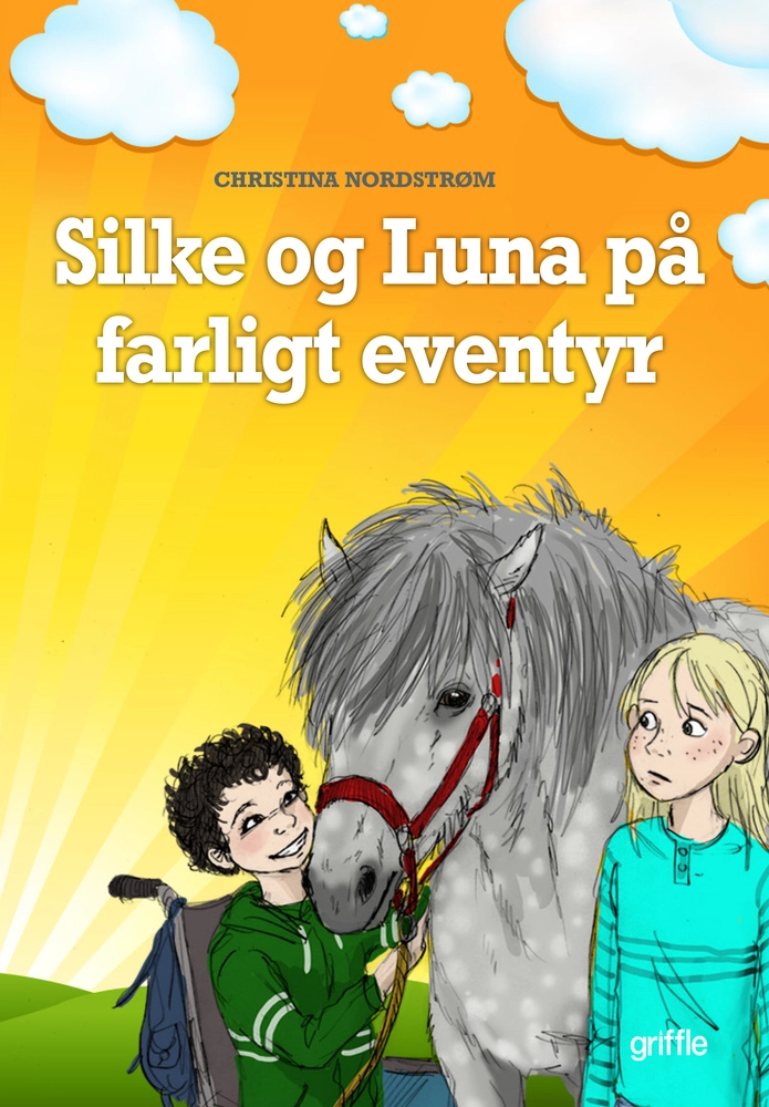 Billede af Silke og Luna på farligt eventyr