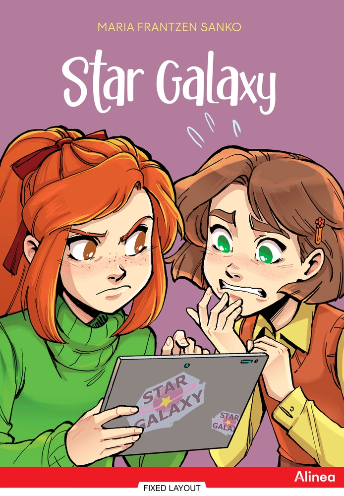 Star Galaxy Rød Læseklub